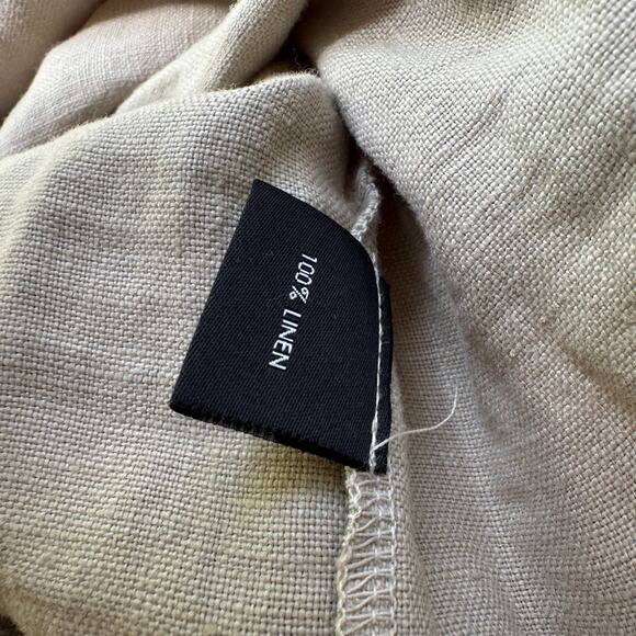 Sol Sister Linen Cream V-Neck Jumpsuit - Picture 10 of 10